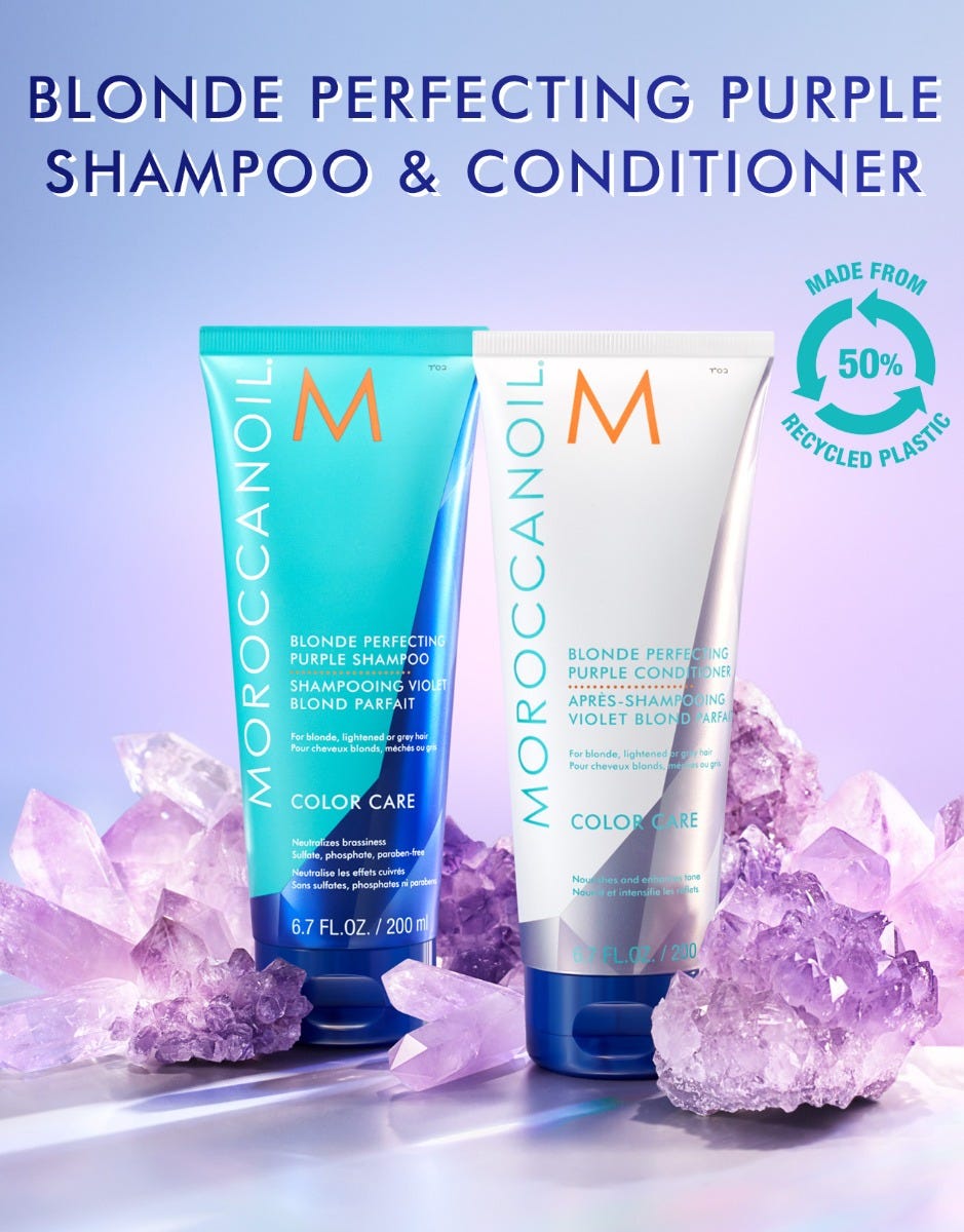 Moroccanoil Blonde Perfecting Purple Conditioner 200ml